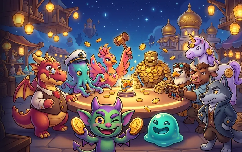 Hagglers! Monster Card Auction